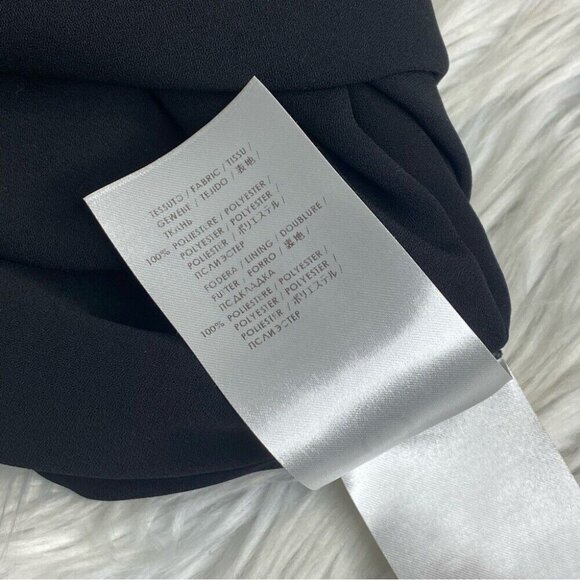 Alexander McQueen Women's NWT Navy Blue Cross Designer Luxury Dress‎ IT 44/C37 - Picture 8 of 13